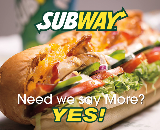 Subway Ad